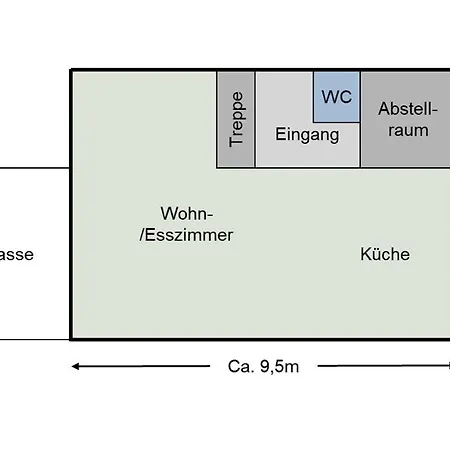 Apartment Buiten 84, Fusslaufig Zum Strand, 5 Personen